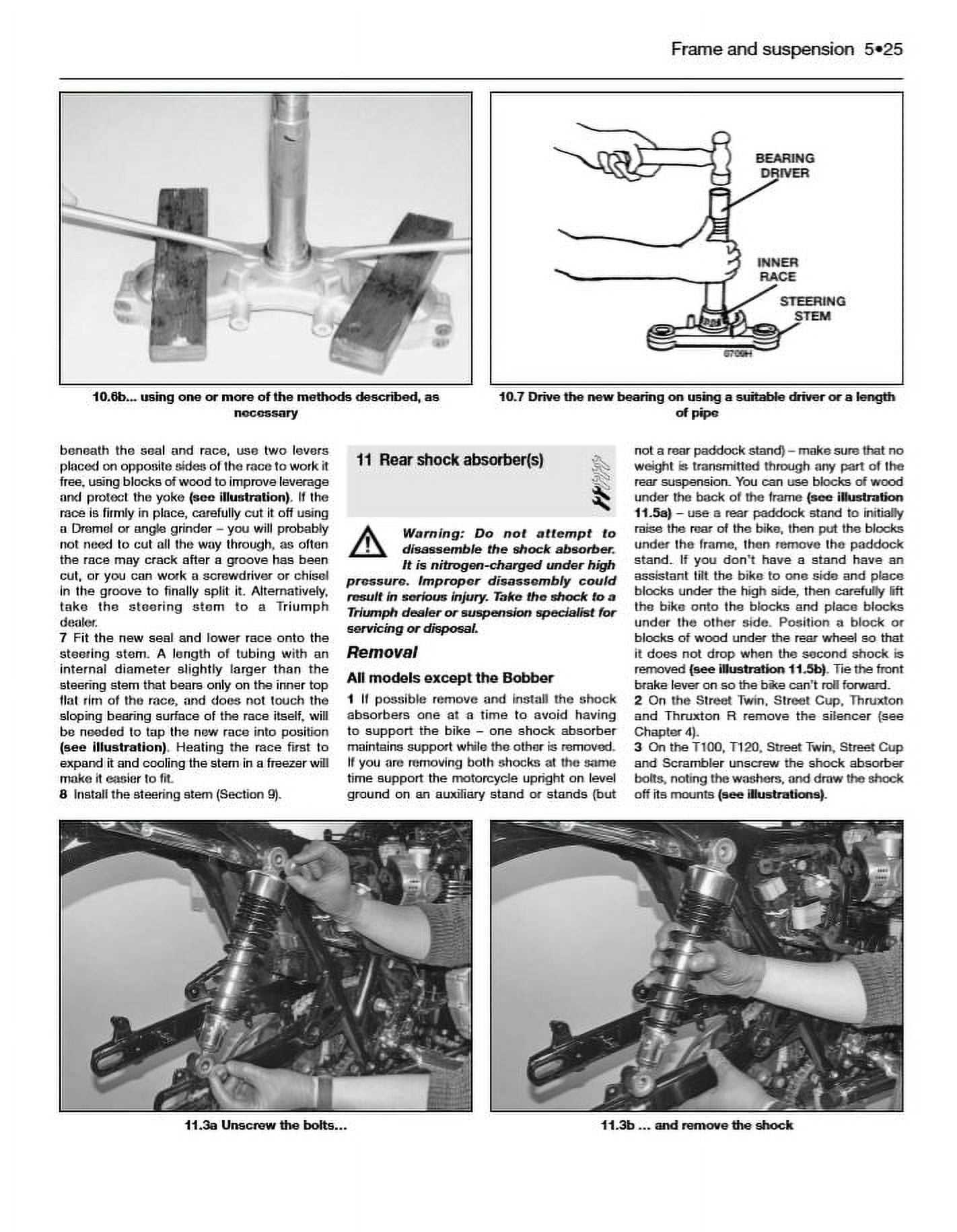 triumph motorcycle repair manual