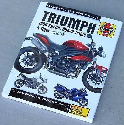 triumph speed triple repair manual