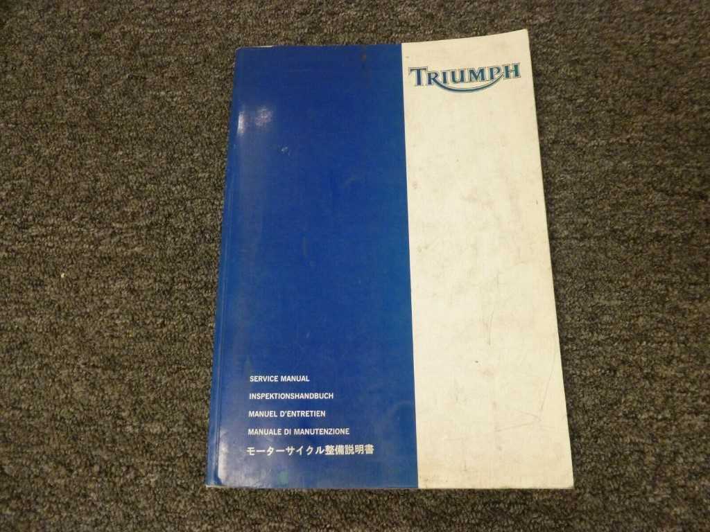 triumph street triple repair manual