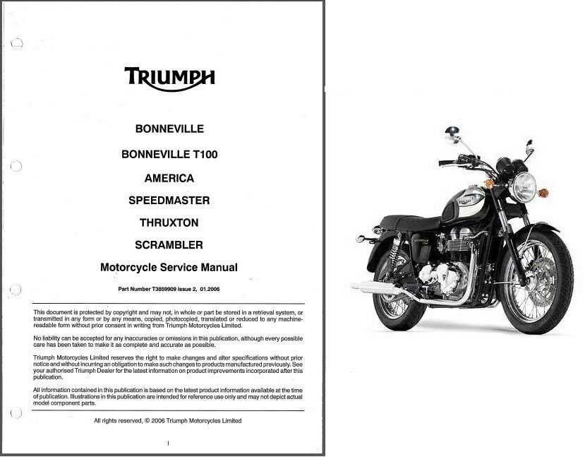 triumph thruxton repair manual