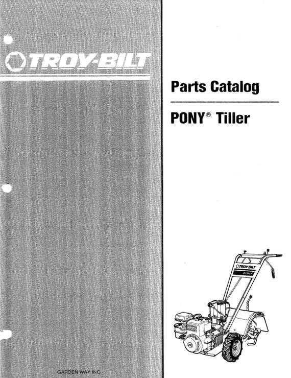 troy bilt tiller repair manual