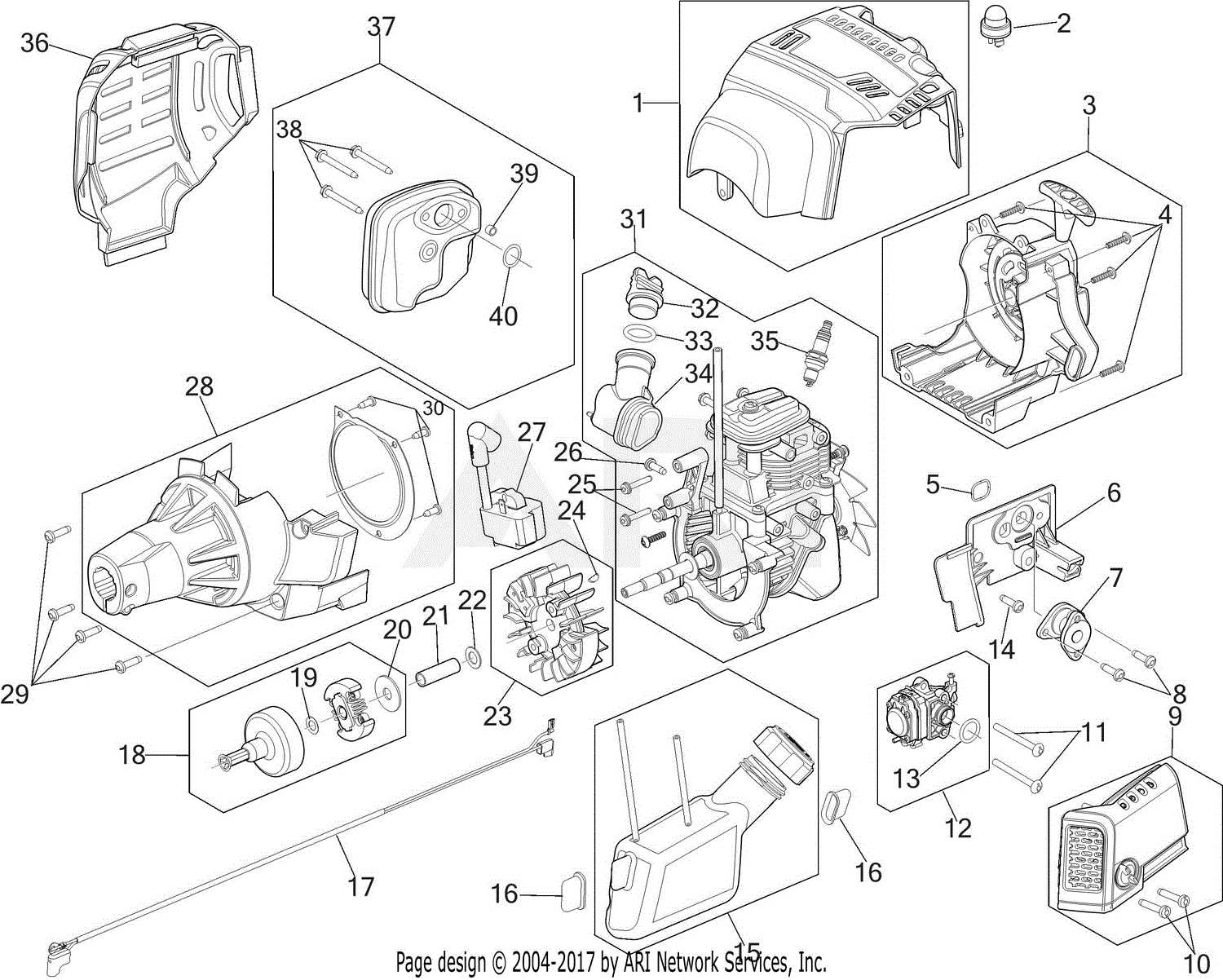 troy bilt weed eater repair manual