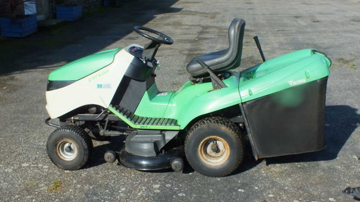 viking ride on mower repair manual