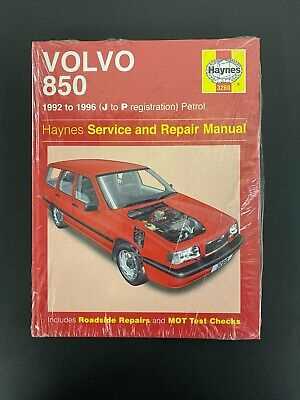 volvo 850 repair manual