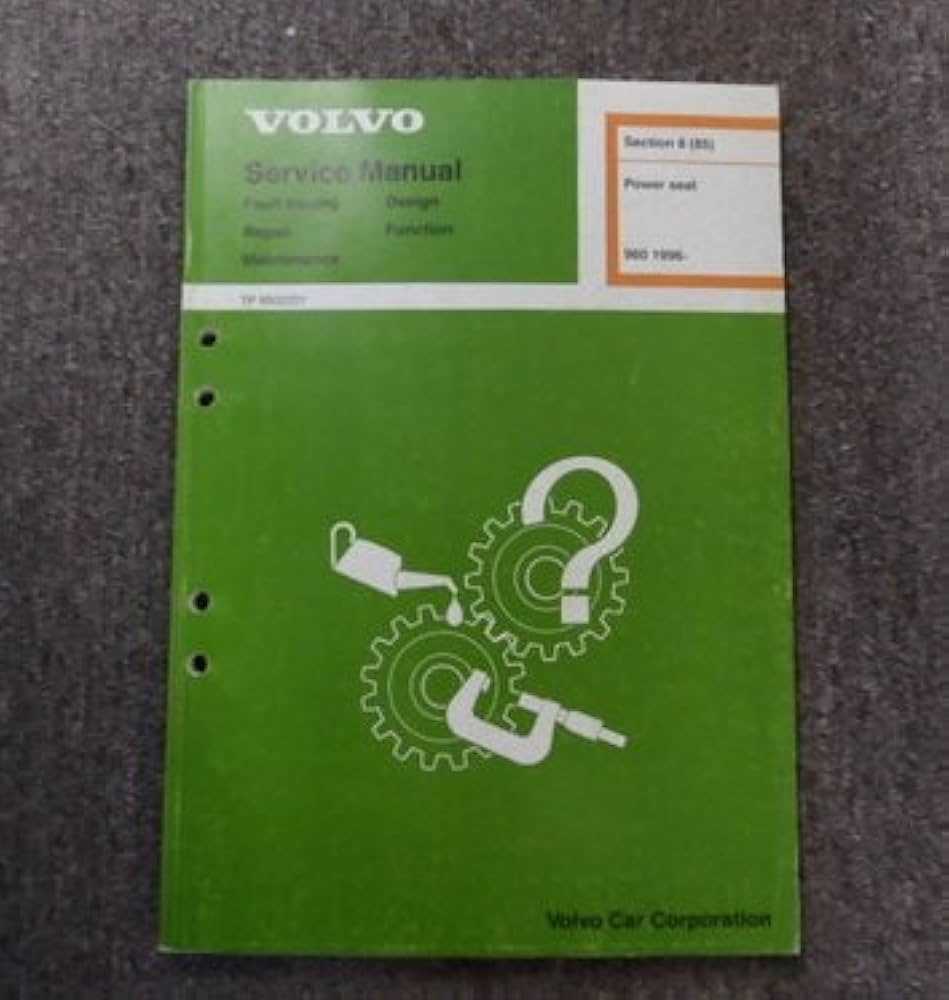 volvo 960 repair manual