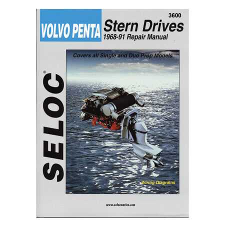 volvo penta sterndrive repair manual