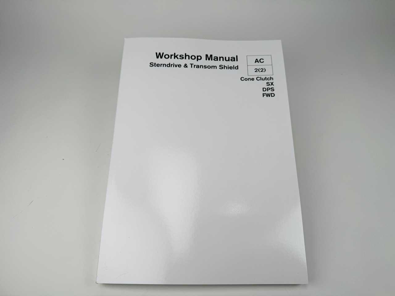 volvo penta sterndrive repair manual