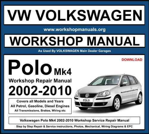 vw golf mk4 repair manual