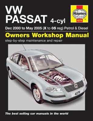 vw passat repair manual