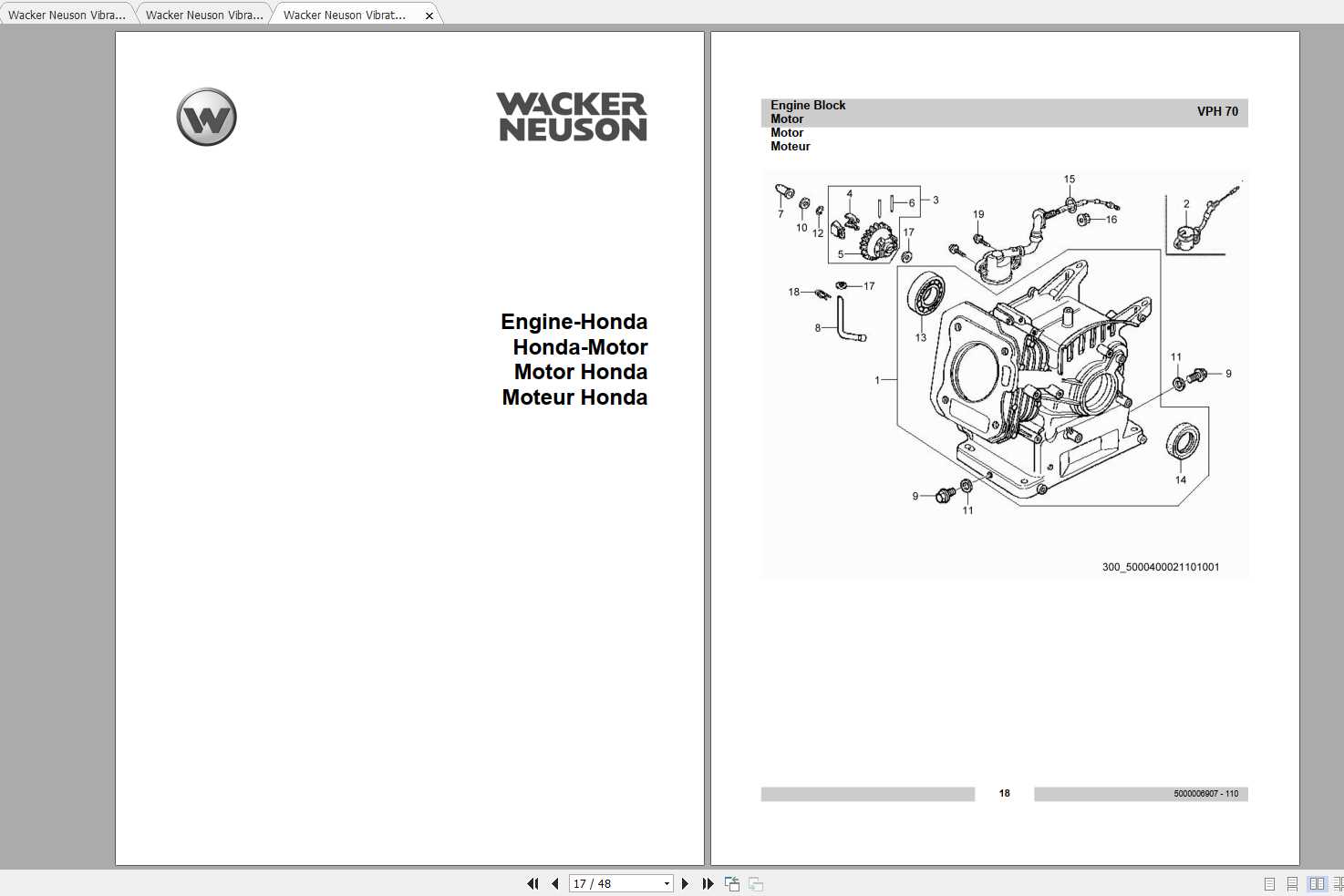 wacker plate compactor repair manual