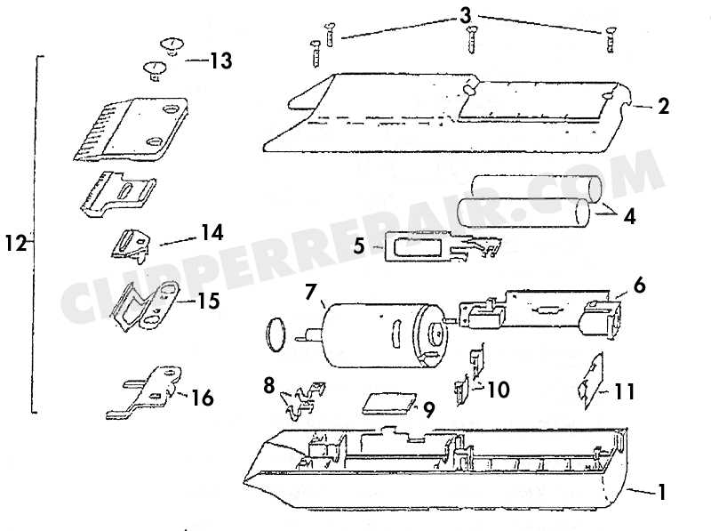 wahl clipper repair manual