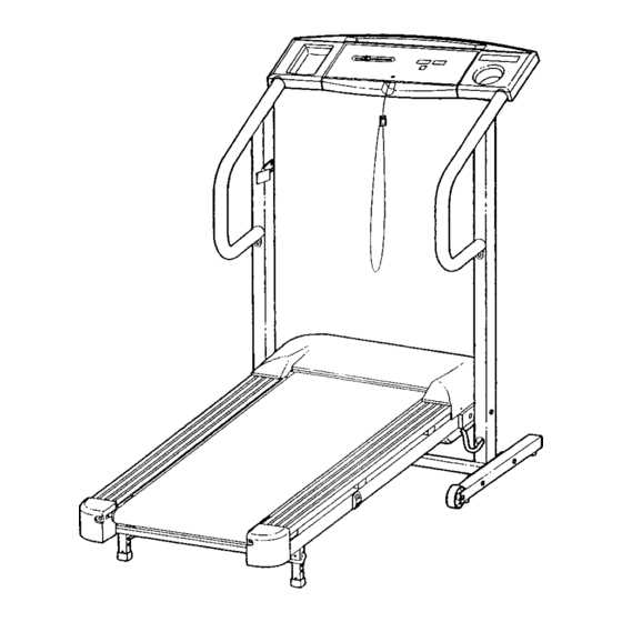 weslo treadmill repair manual