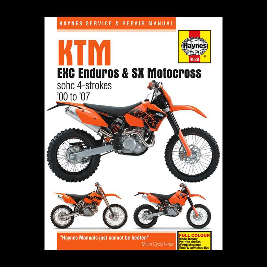 where to buy ktm repair manual