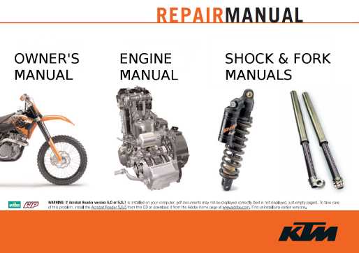 where to buy ktm repair manual