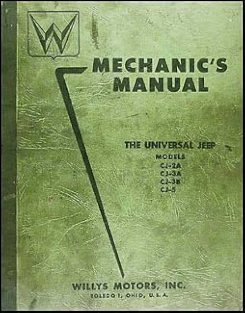 willys jeep repair manual