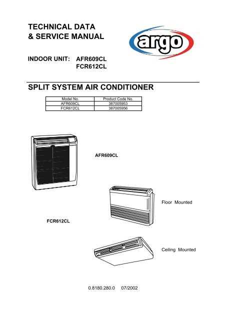 window air conditioner repair manual