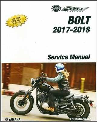 yamaha bolt repair manual