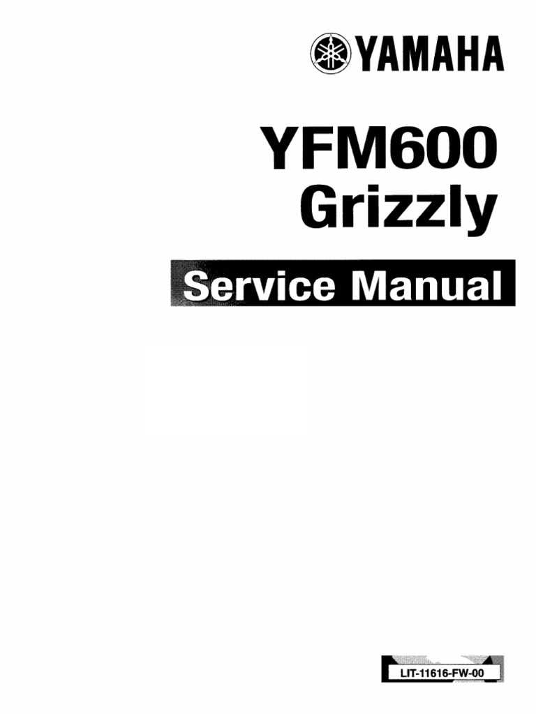 yamaha grizzly 600 repair manual