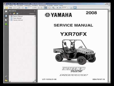 yamaha rhino 700 repair manual