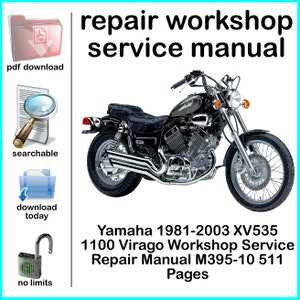 yamaha virago xv250 workshop repair manual