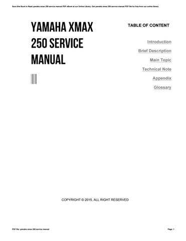 yamaha virago xv250 workshop repair manual