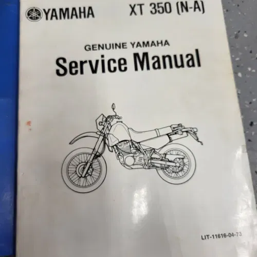 yamaha xt350 repair manual