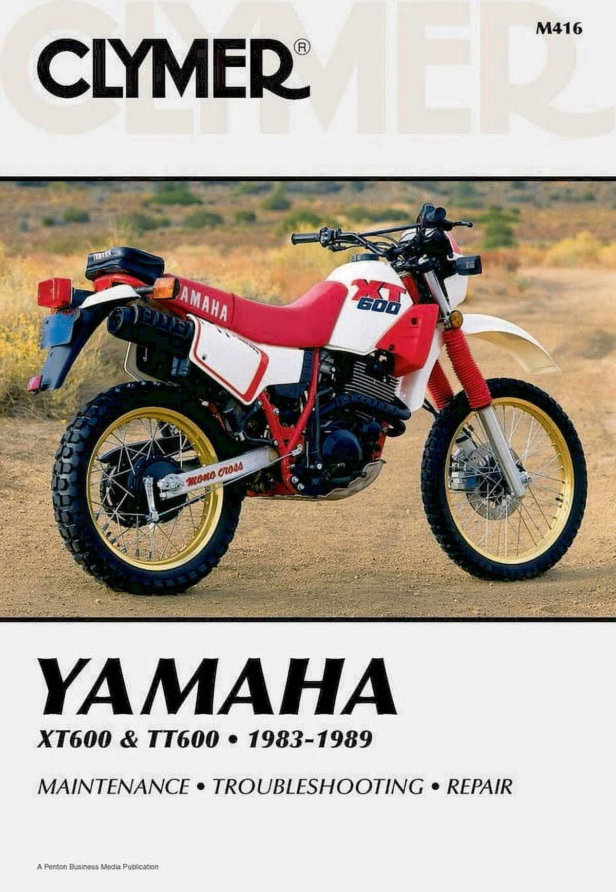 yamaha xt350 repair manual