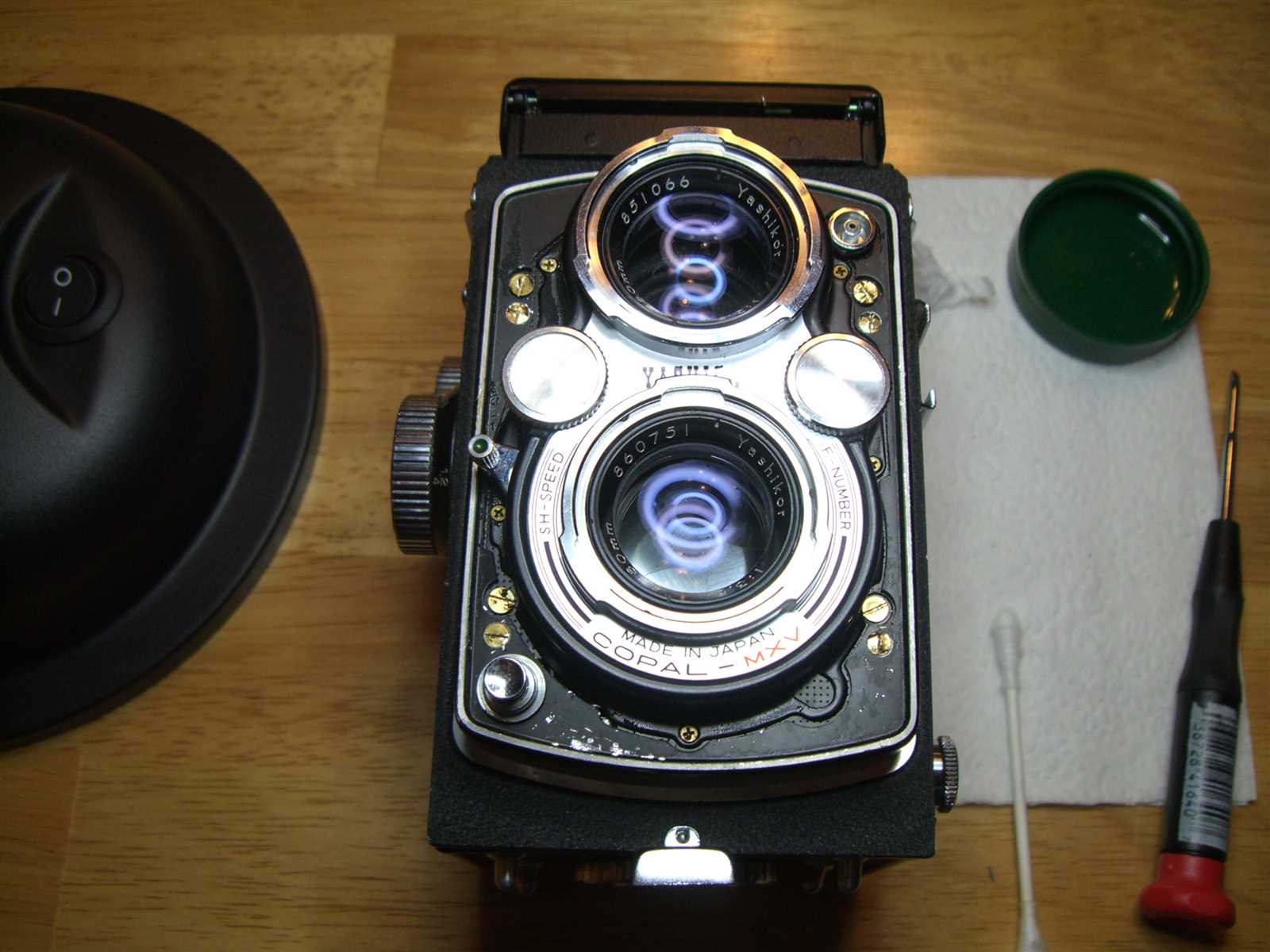 yashica mat repair manual