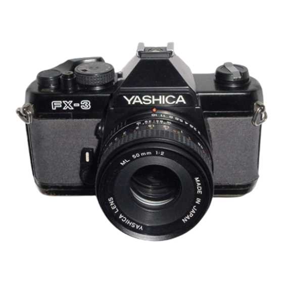 yashica mat repair manual