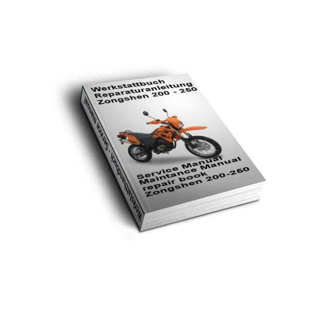 zongshen 250cc repair manual