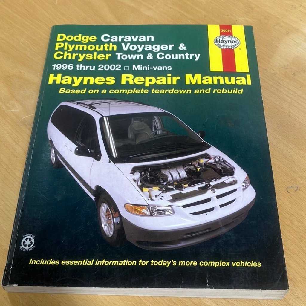 2002 dodge caravan repair manual