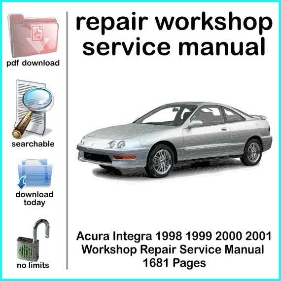 acura integra repair manual