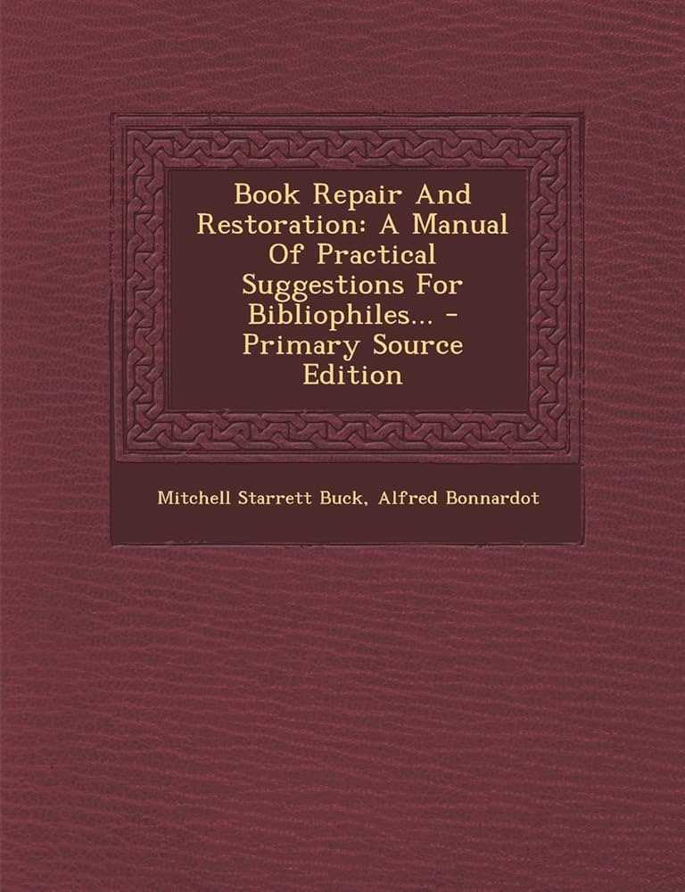 book repair a how to do it manual