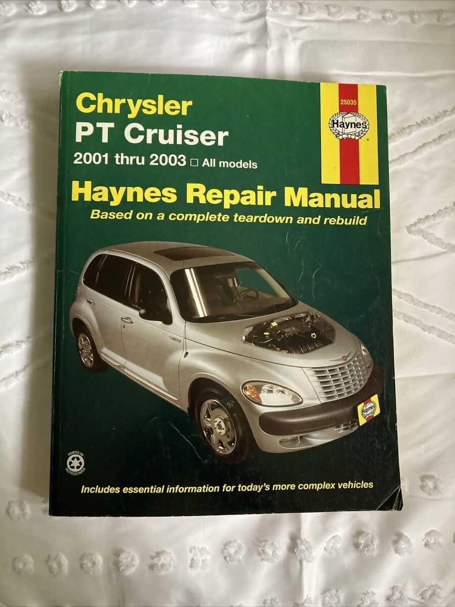 chrysler pt cruiser 2004 2005 2006 repair manual