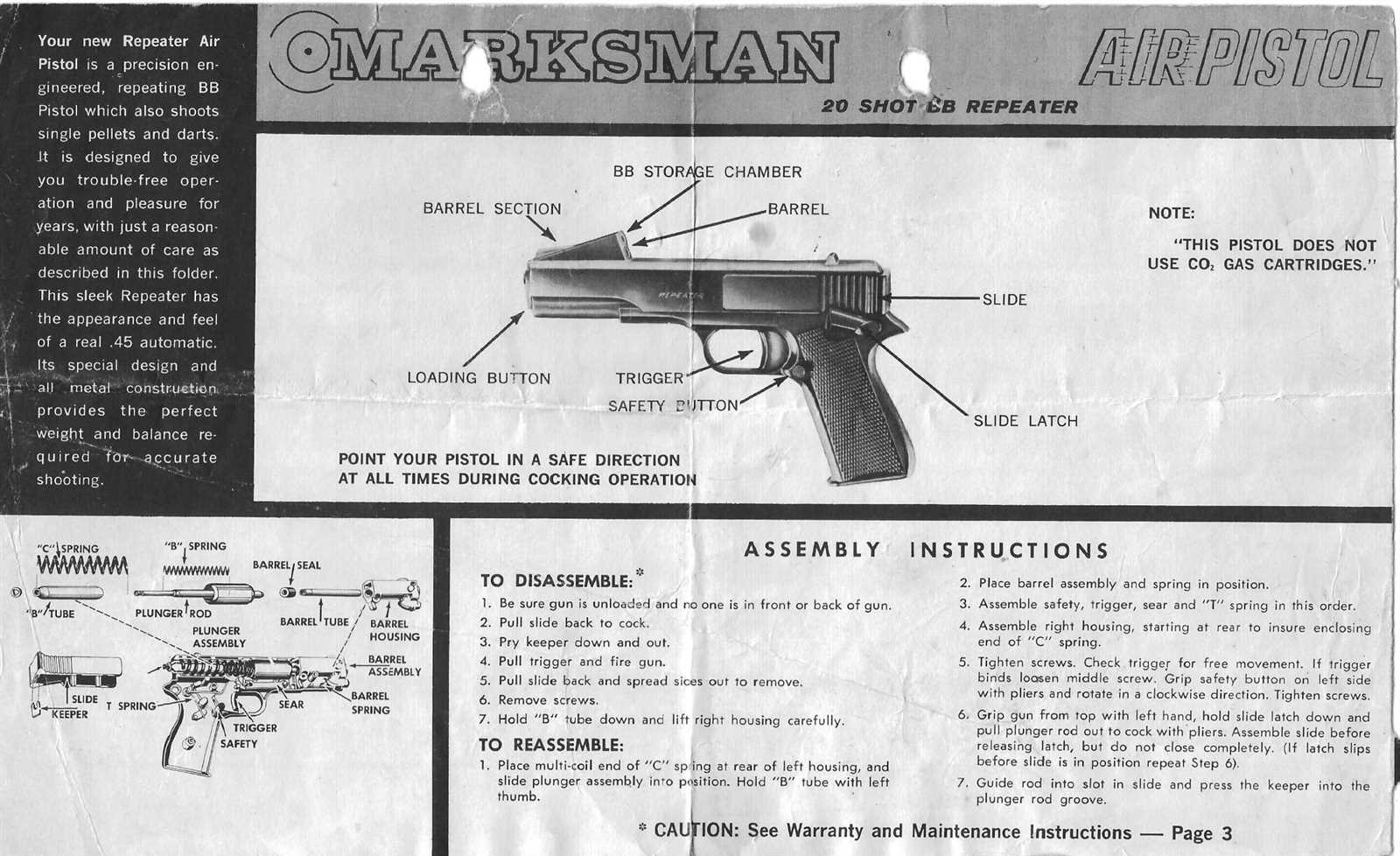 air rifle repair manual