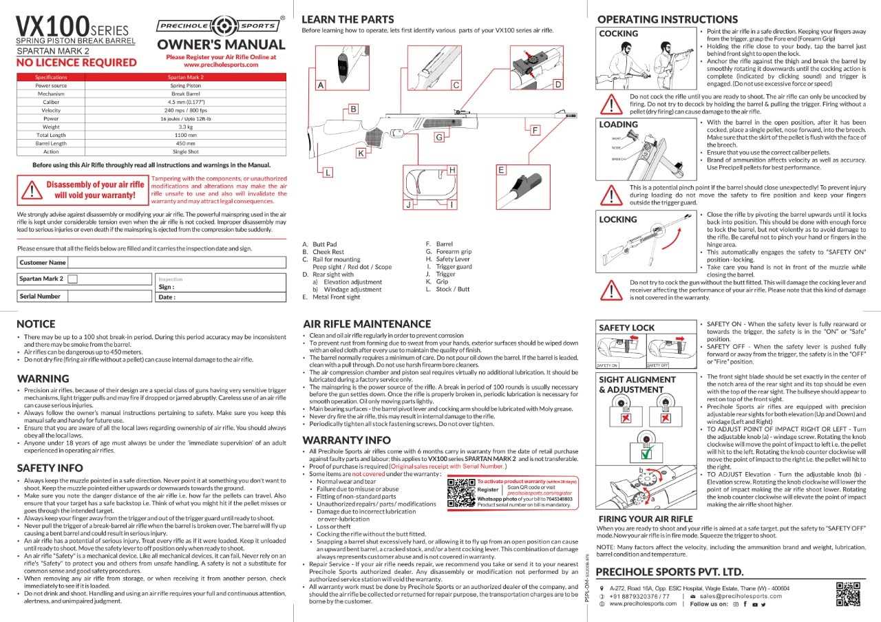 air rifle repair manual