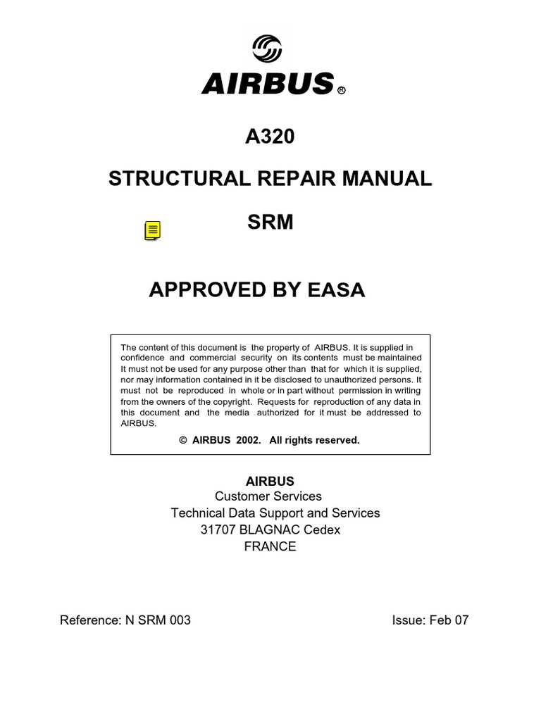 airbus a320 structural repair manual