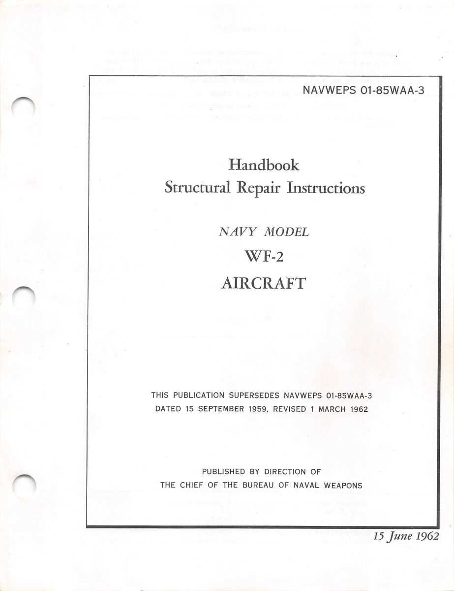 aircraft structural repair manual