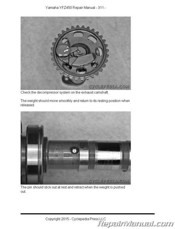 05 yfz 450 repair manual