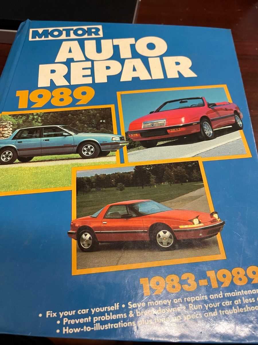 motor car repair manuals