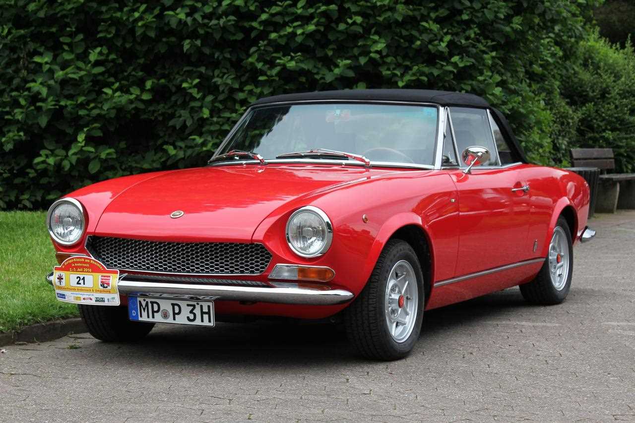 fiat 124 spider repair manual