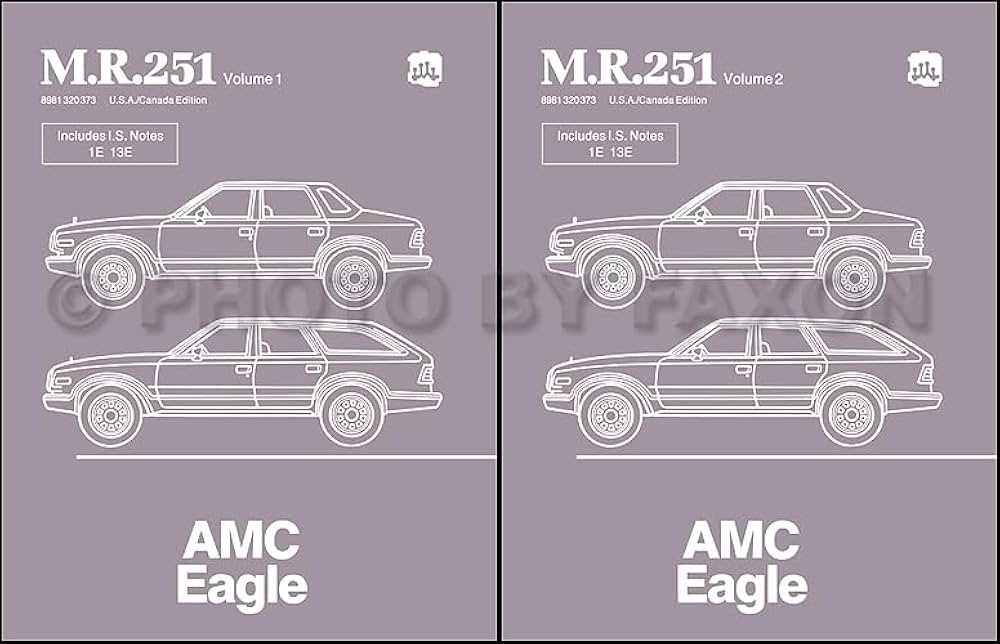 amc eagle repair manual