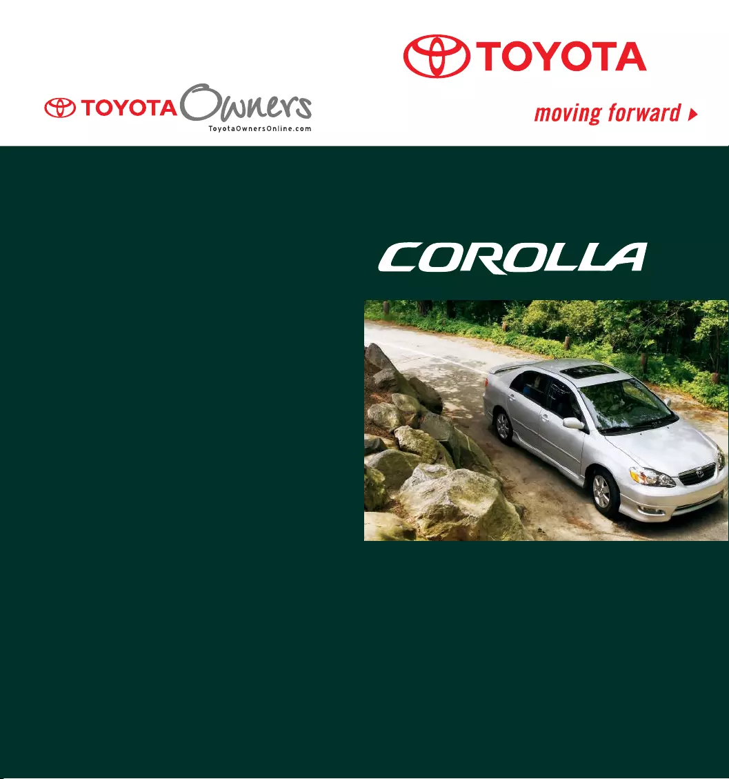 2005 corolla repair manual