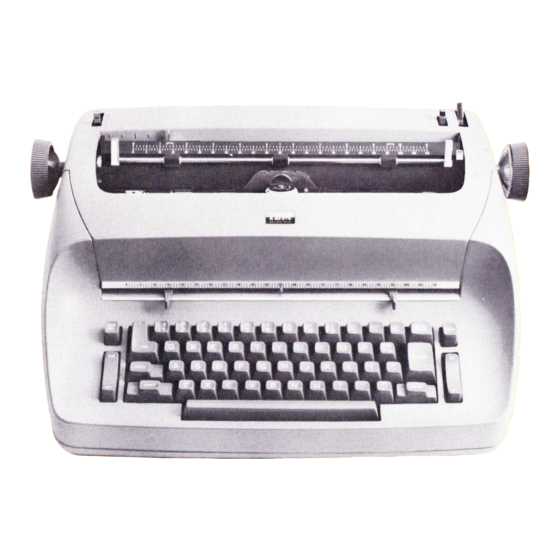 ibm selectric ii repair manual