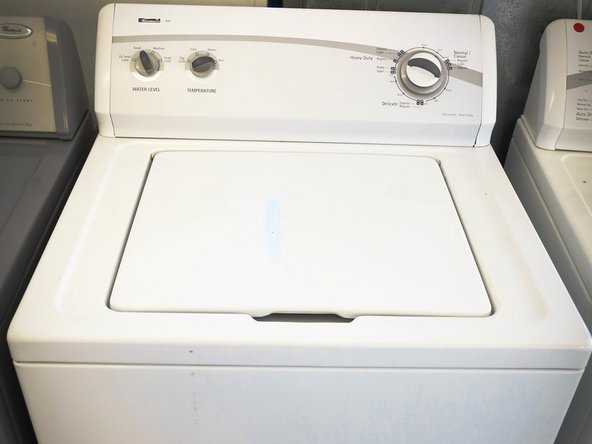 kenmore elite washing machine repair manual