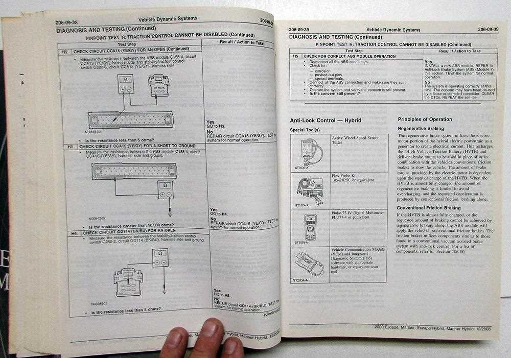 2009 ford escape repair manual