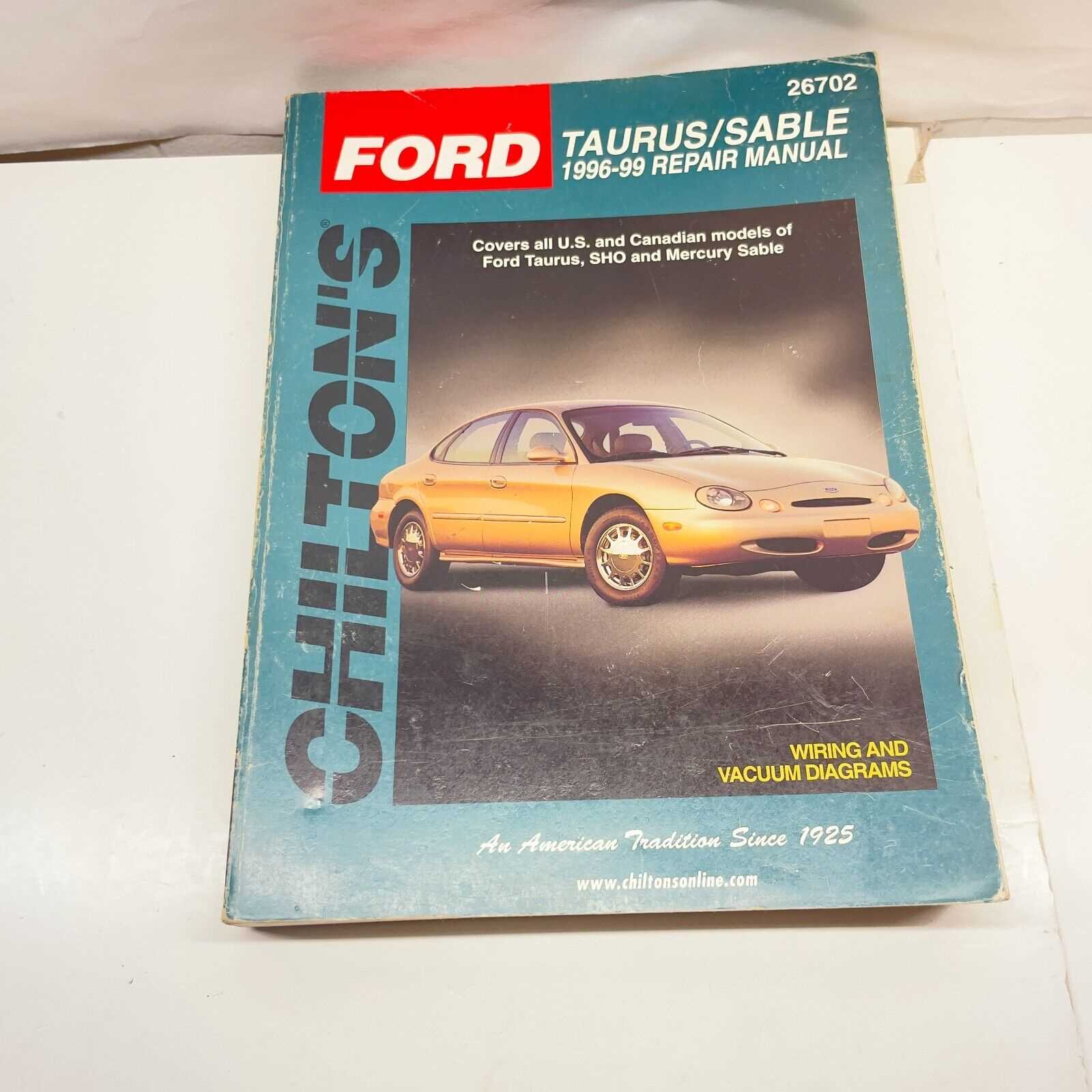 99 ford taurus repair manual