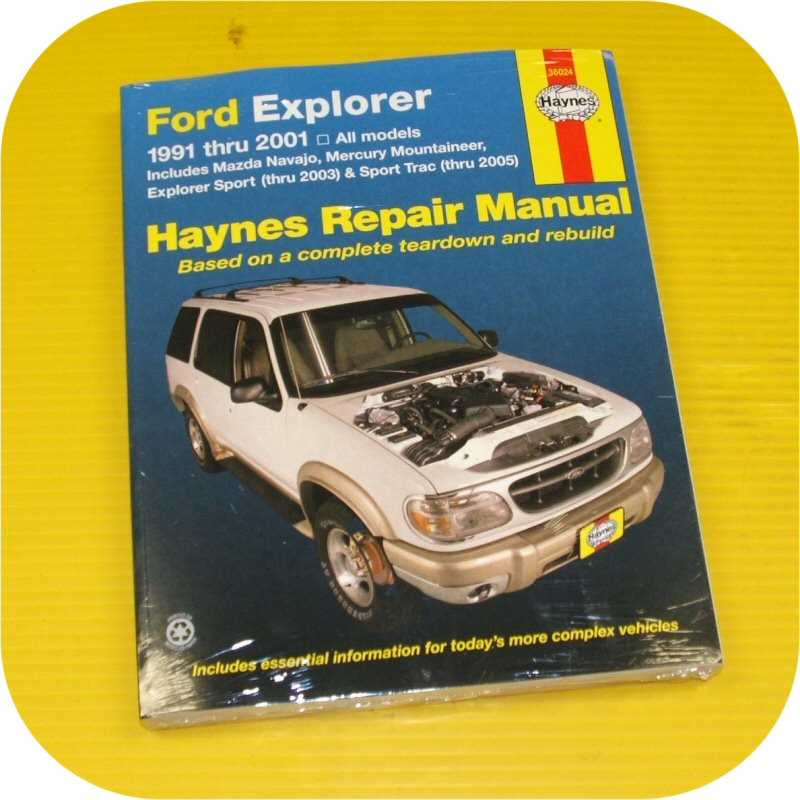 2003 mercury mountaineer repair manual