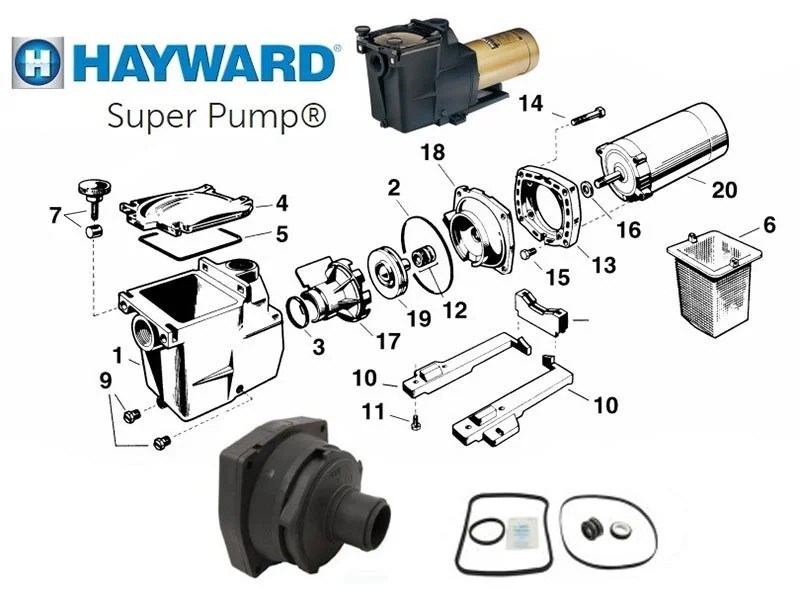 hayward super pump repair manual