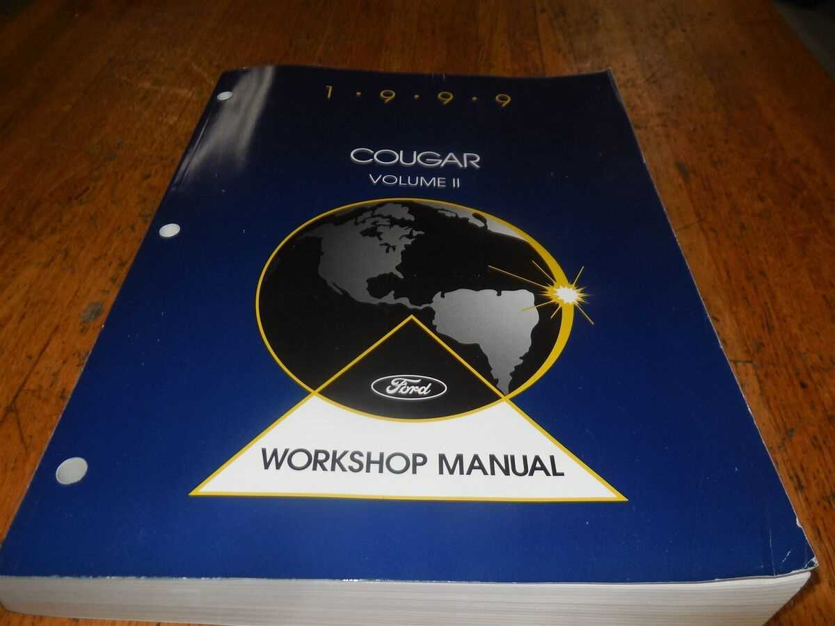 99 mercury cougar repair manual